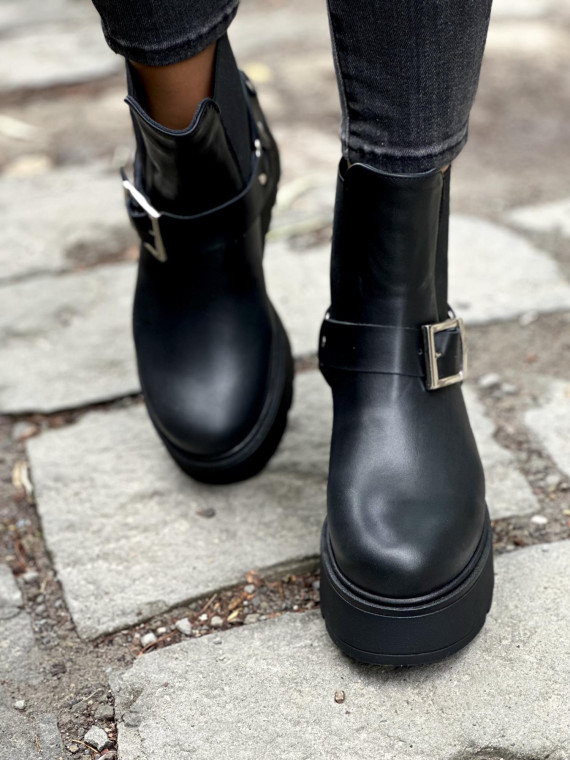 Wyjątkowe botki OLEKSY ze skóry Polskiej produkcji