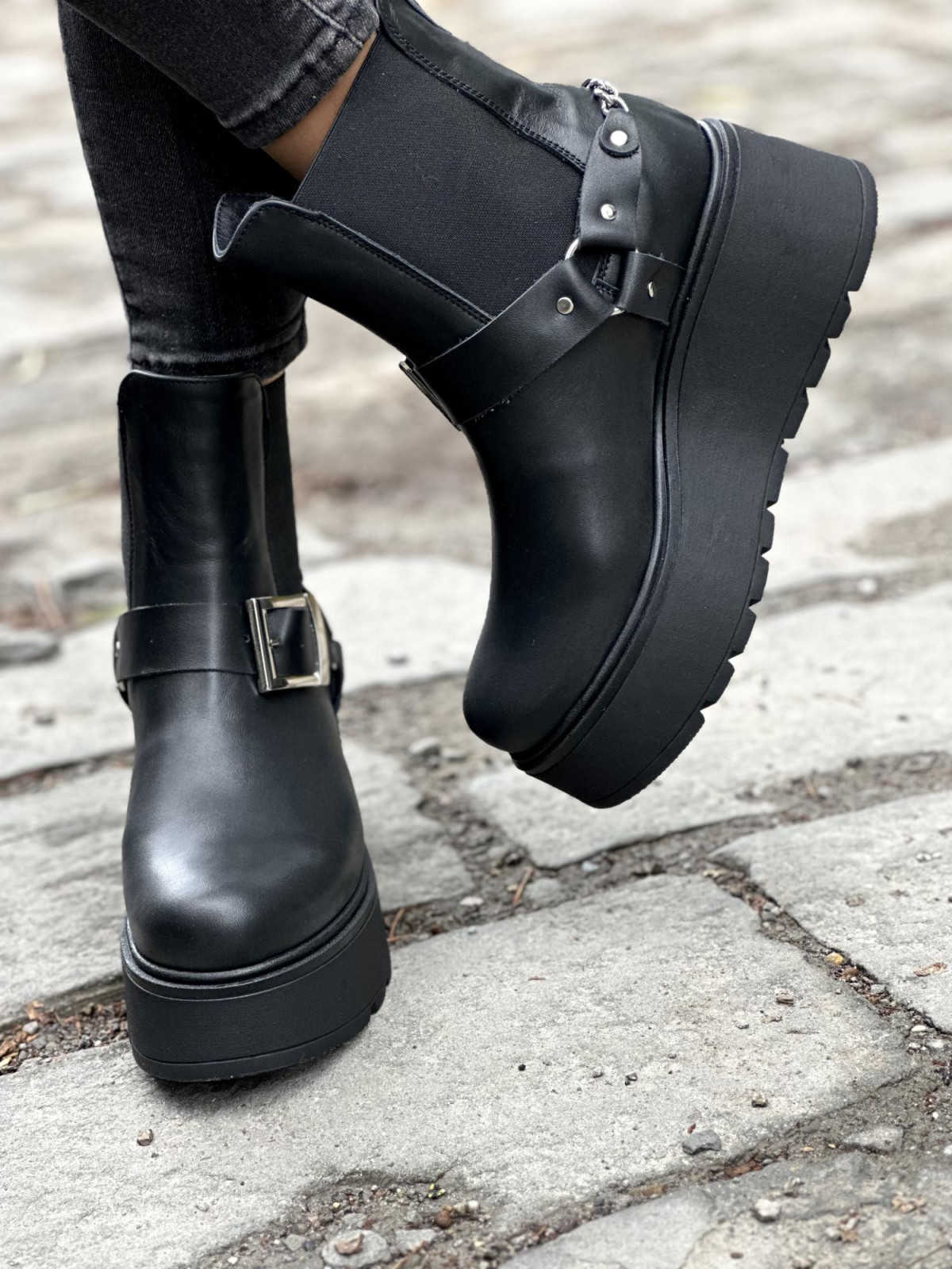 Wyjątkowe botki OLEKSY ze skóry Polskiej produkcji