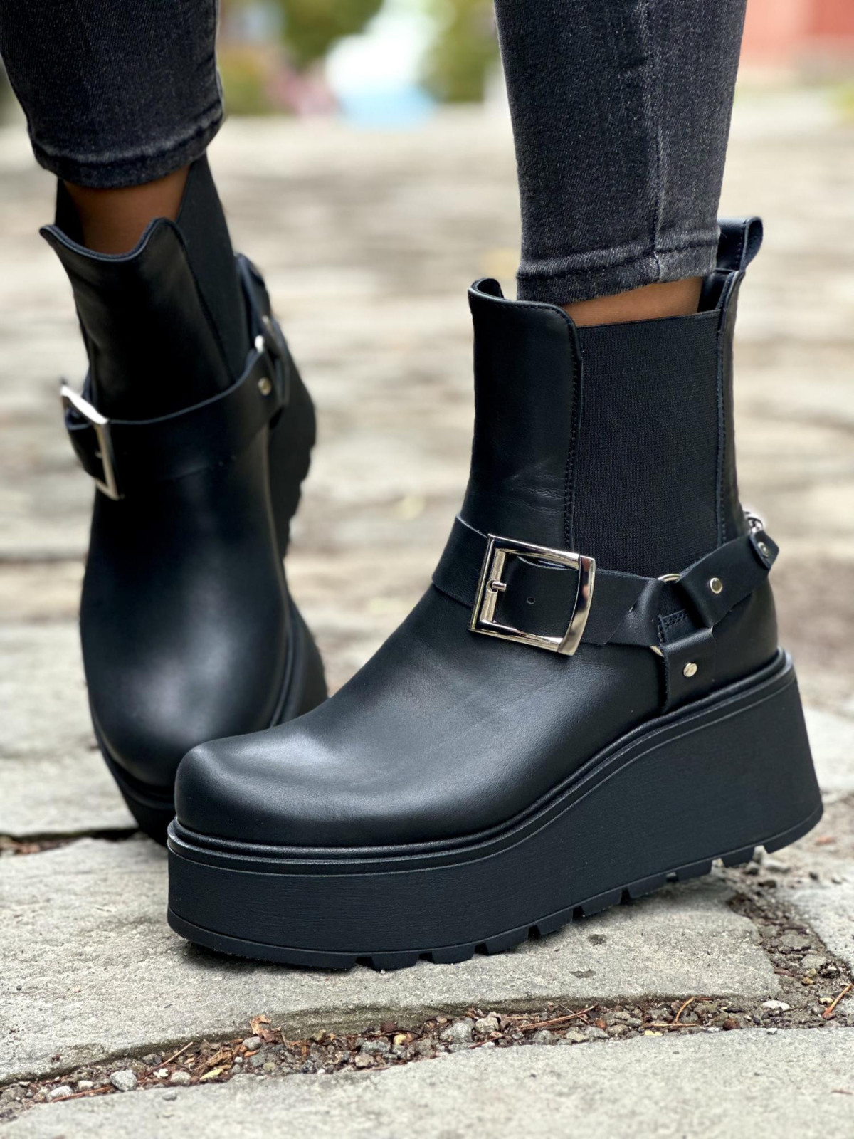 Wyjątkowe botki OLEKSY ze skóry Polskiej produkcji