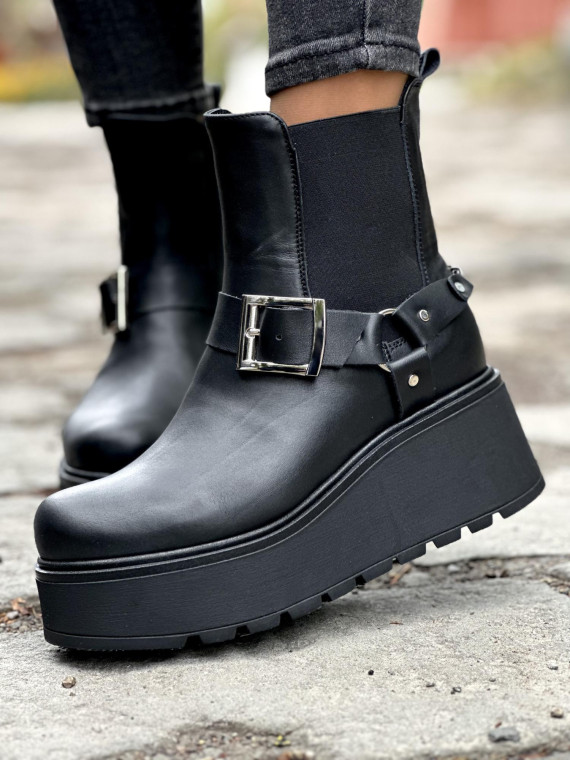 Wyjątkowe botki OLEKSY ze skóry Polskiej produkcji