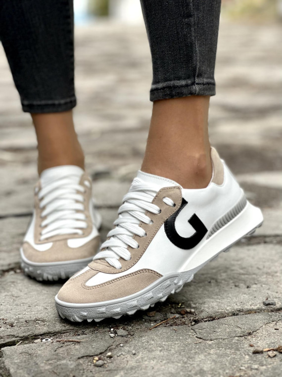 Sneakersy skórzane OLEKSY Polskiej produkcji