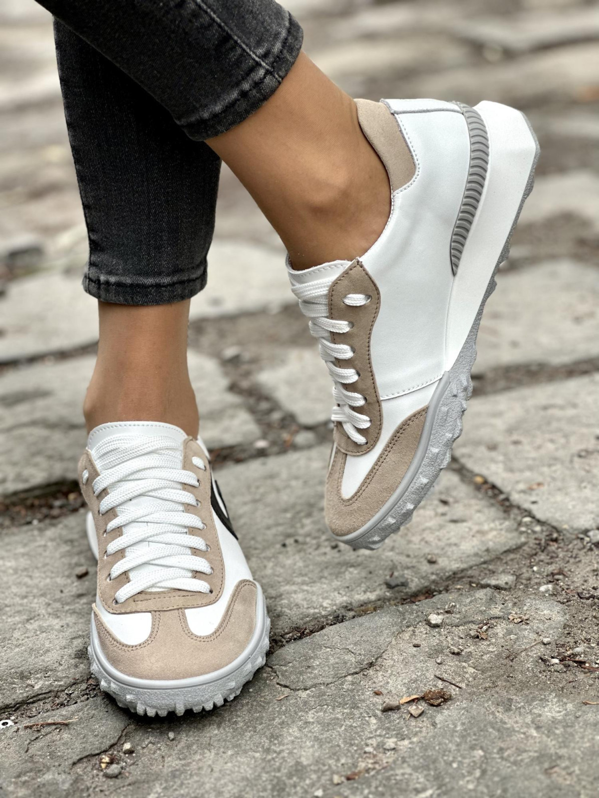 Sneakersy skórzane OLEKSY Polskiej produkcji