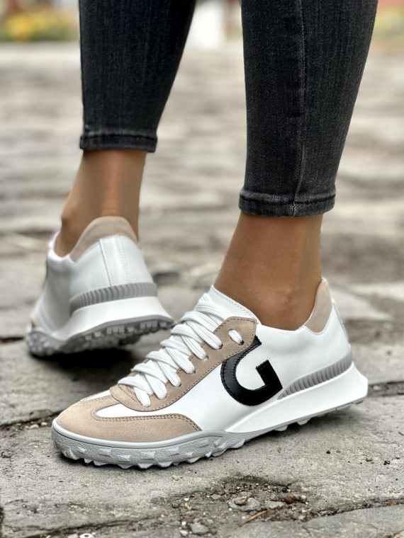 Sneakersy skórzane OLEKSY Polskiej produkcji