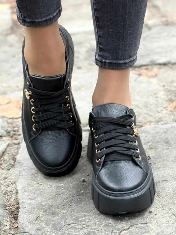 Sneakersy OLEKSY ze skóry Polskiej produkcji