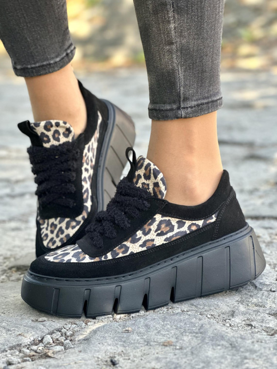 Sneakersy skórzane OLEKSY Polskiej produkcji