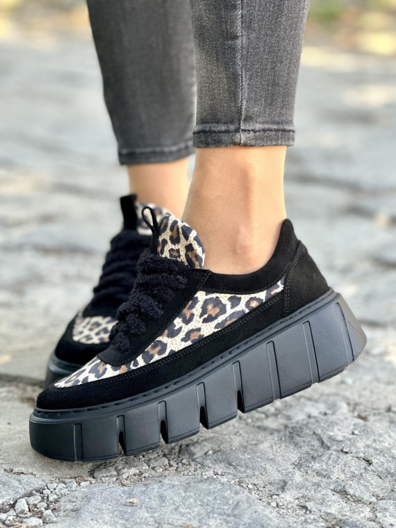 Sneakersy skórzane OLEKSY Polskiej produkcji