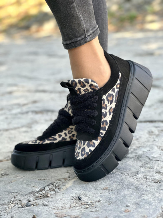 Sneakersy skórzane OLEKSY Polskiej produkcji