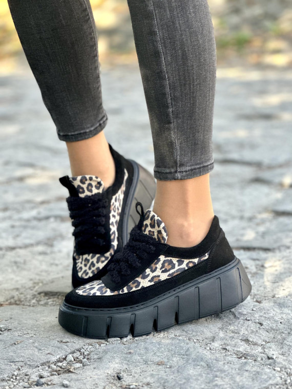 Sneakersy skórzane OLEKSY Polskiej produkcji