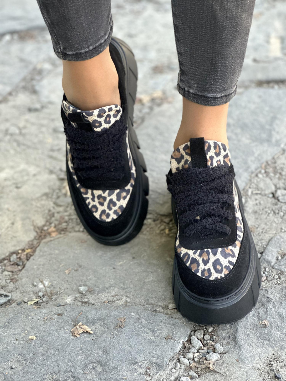 Sneakersy skórzane OLEKSY Polskiej produkcji