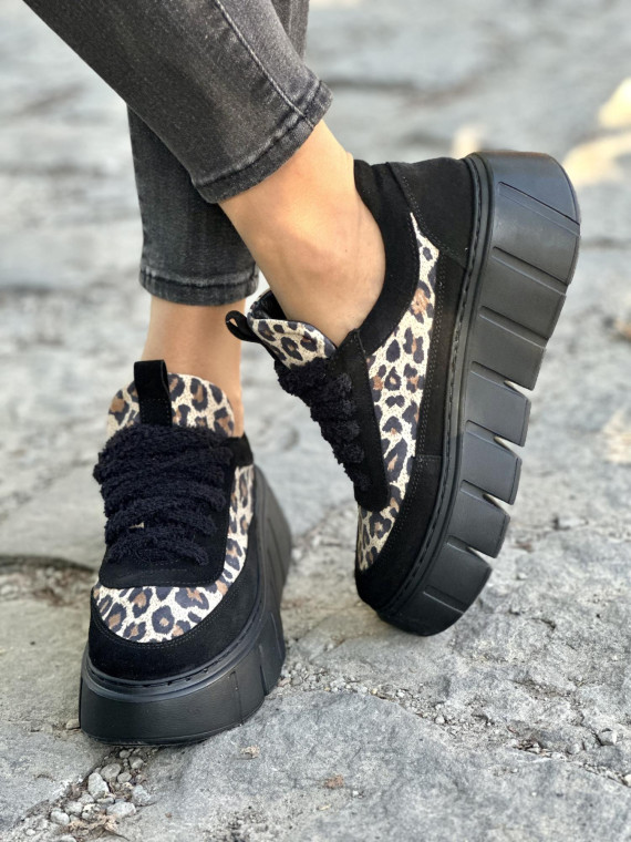 Sneakersy skórzane OLEKSY Polskiej produkcji