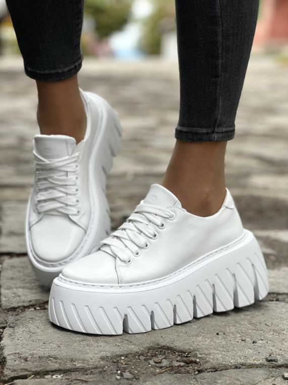 Wyjątkowe sneakersy skórzane OLEKSY Polskiej produkcji