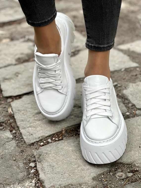 Wyjątkowe sneakersy skórzane OLEKSY Polskiej produkcji