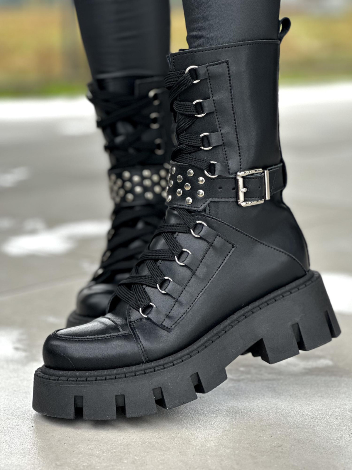 Trapery OLEKSY ze skóry naturalnej, Polskiej produkcji