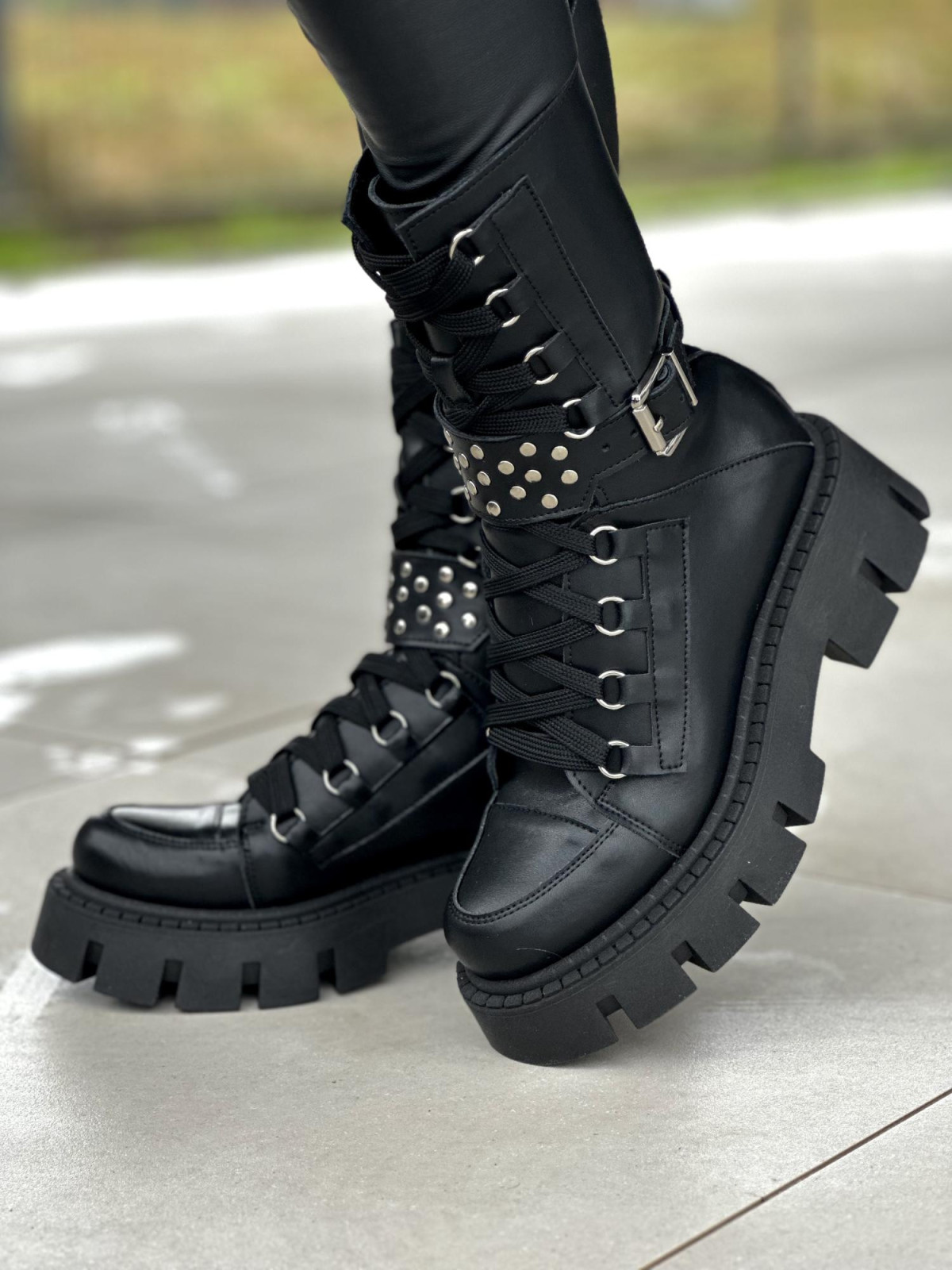 Trapery OLEKSY ze skóry naturalnej, Polskiej produkcji