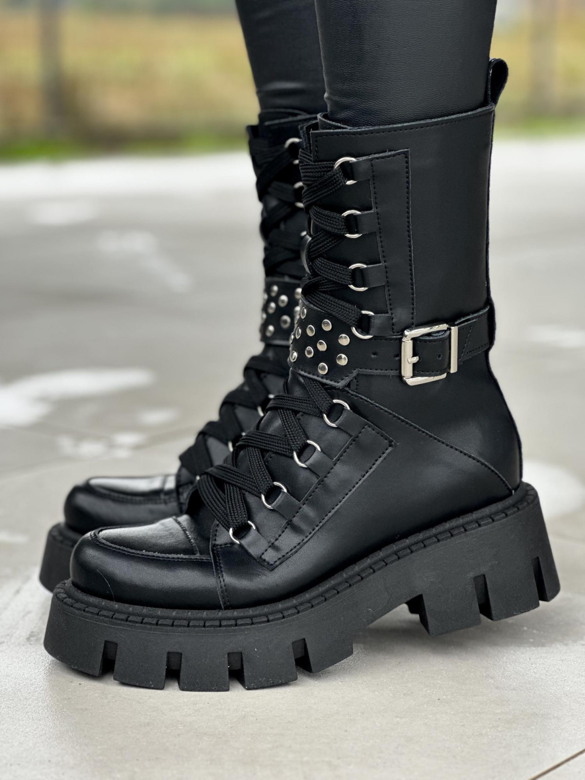 Trapery OLEKSY ze skóry naturalnej, Polskiej produkcji