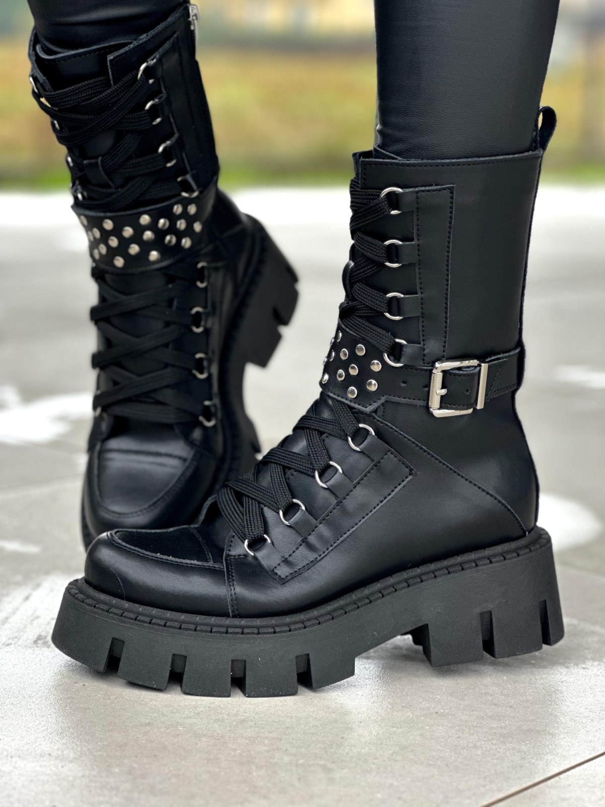 Trapery OLEKSY ze skóry naturalnej, Polskiej produkcji