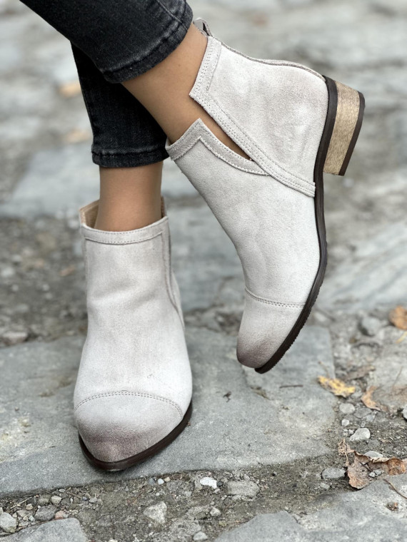 Botki skórzane OLEKSY Polskiej produkcji