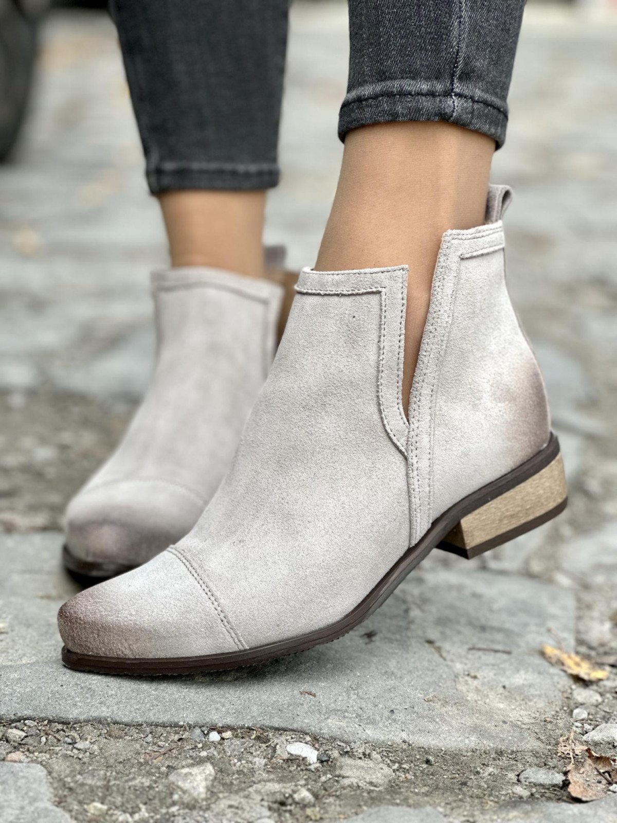 Botki skórzane OLEKSY Polskiej produkcji