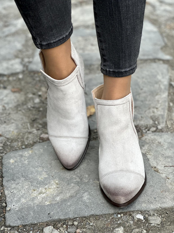 Botki skórzane OLEKSY Polskiej produkcji