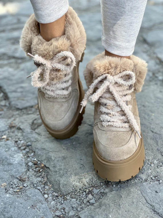 Śniegowce skórzane OLEKSY Polskiej produkcji