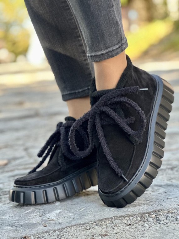 Botki skórzane OLEKSY Polskiej produkcji