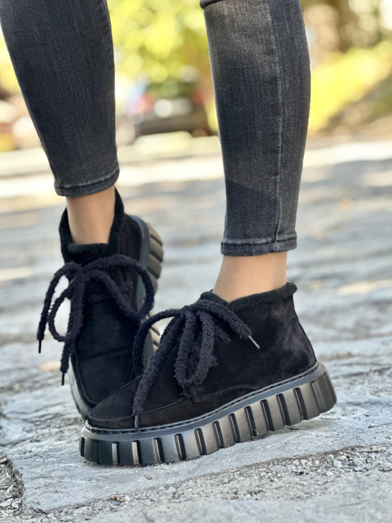 Botki skórzane OLEKSY Polskiej produkcji