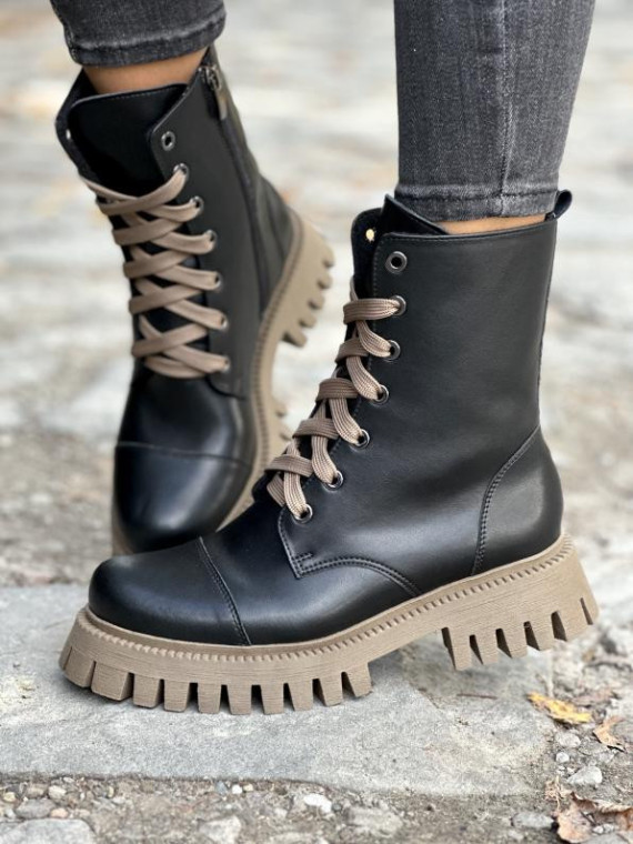 Trapery damskie skórzane OLEKSY polskiej produkcji