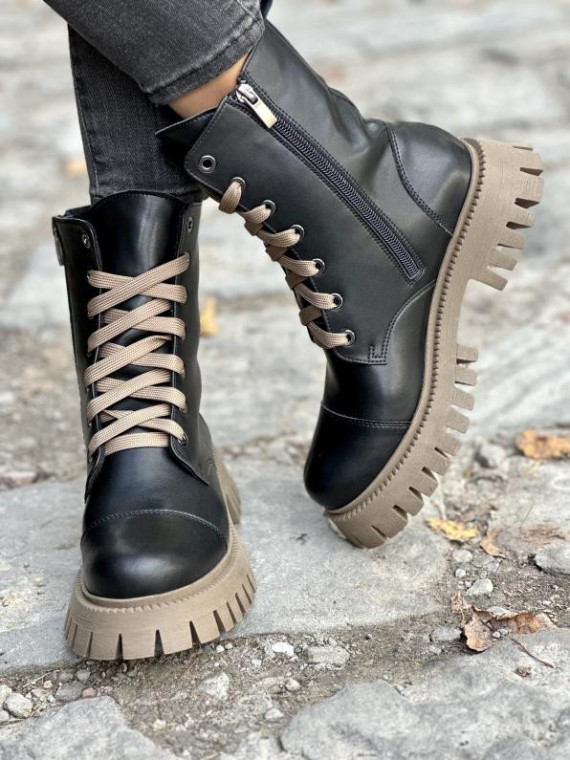 Trapery damskie skórzane OLEKSY polskiej produkcji