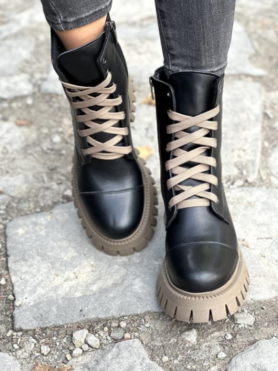 Trapery damskie skórzane OLEKSY polskiej produkcji