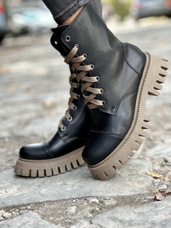 Trapery damskie skórzane OLEKSY polskiej produkcji