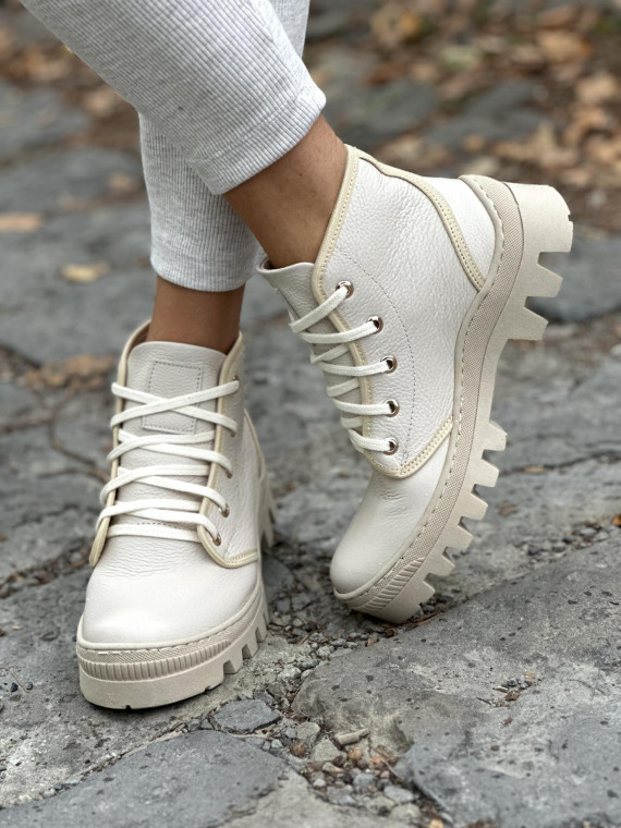 Stylowe trapery ze skóry OLEKSY Polskiej produkcji