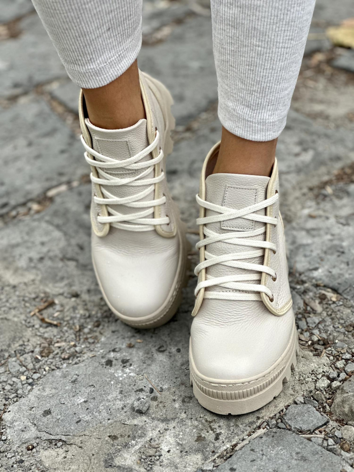 Stylowe trapery ze skóry OLEKSY Polskiej produkcji