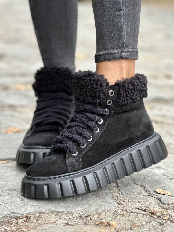 Śniegowce skórzane OLEKSY Polskiej produkcji