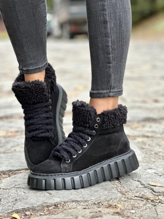 Śniegowce skórzane OLEKSY Polskiej produkcji