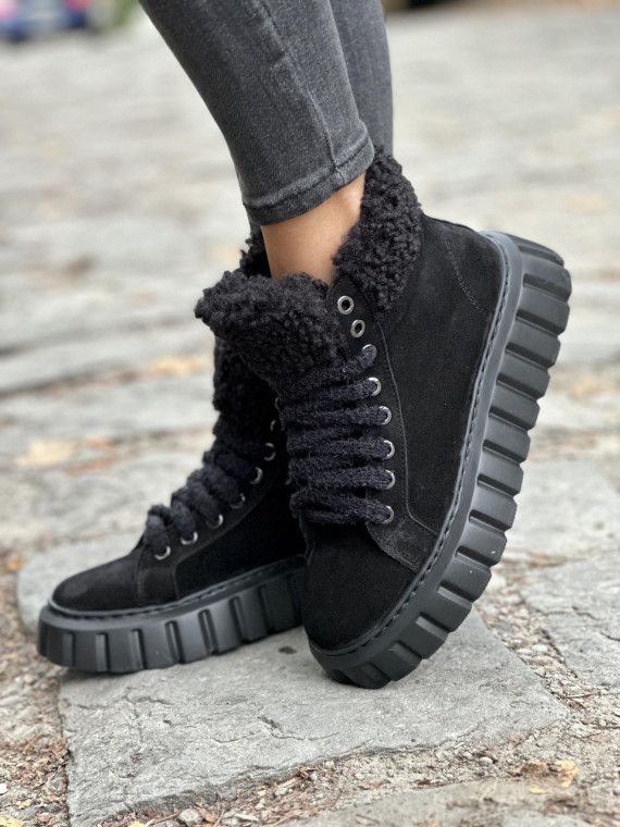 Śniegowce skórzane OLEKSY Polskiej produkcji