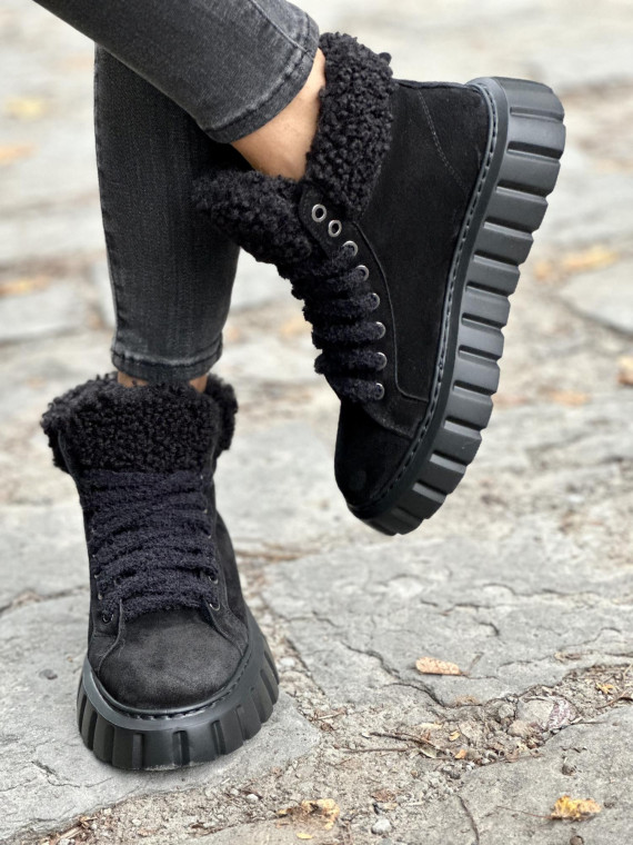 Śniegowce skórzane OLEKSY Polskiej produkcji