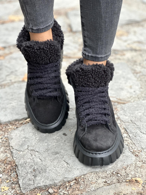 Śniegowce skórzane OLEKSY Polskiej produkcji