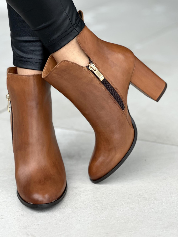 Wyjątkowe botki OLEKSY, ze skóry Polskiej produkcji