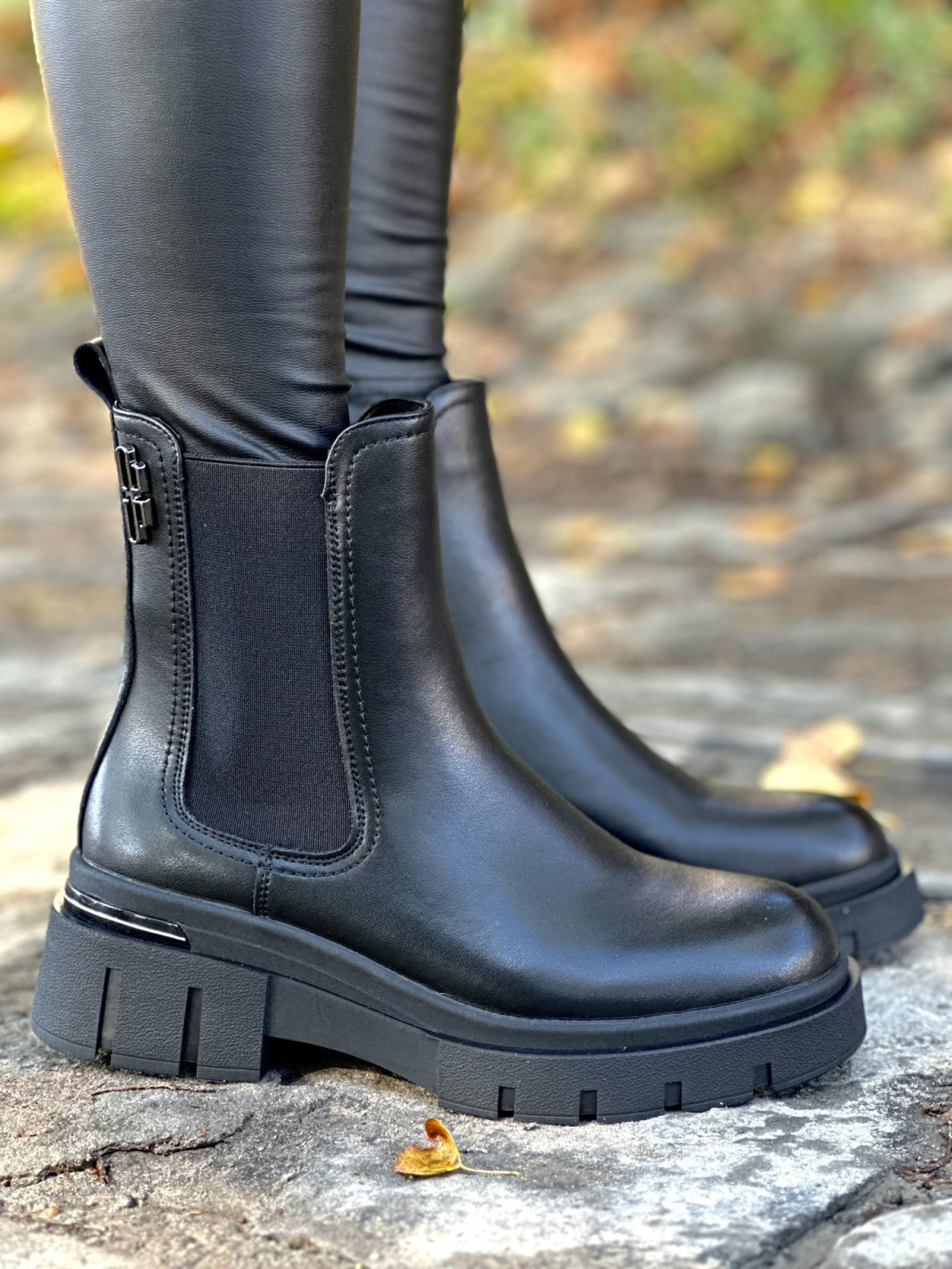 Eleganckie sztyblety ze skóry naturalnej