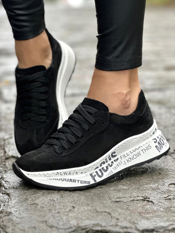 Sneakersy OLEKSY ze skóry naturalnej, Polskiej produkcji