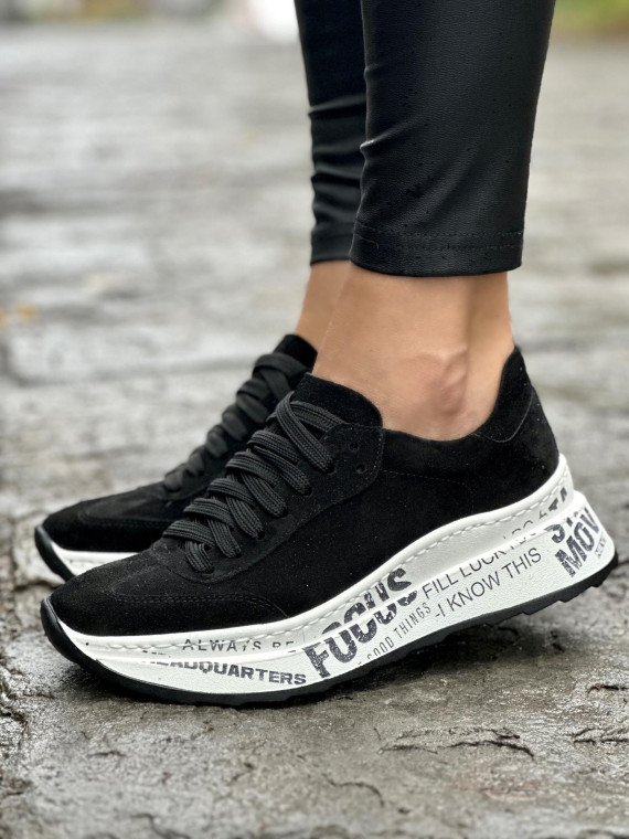 Sneakersy OLEKSY ze skóry naturalnej, Polskiej produkcji