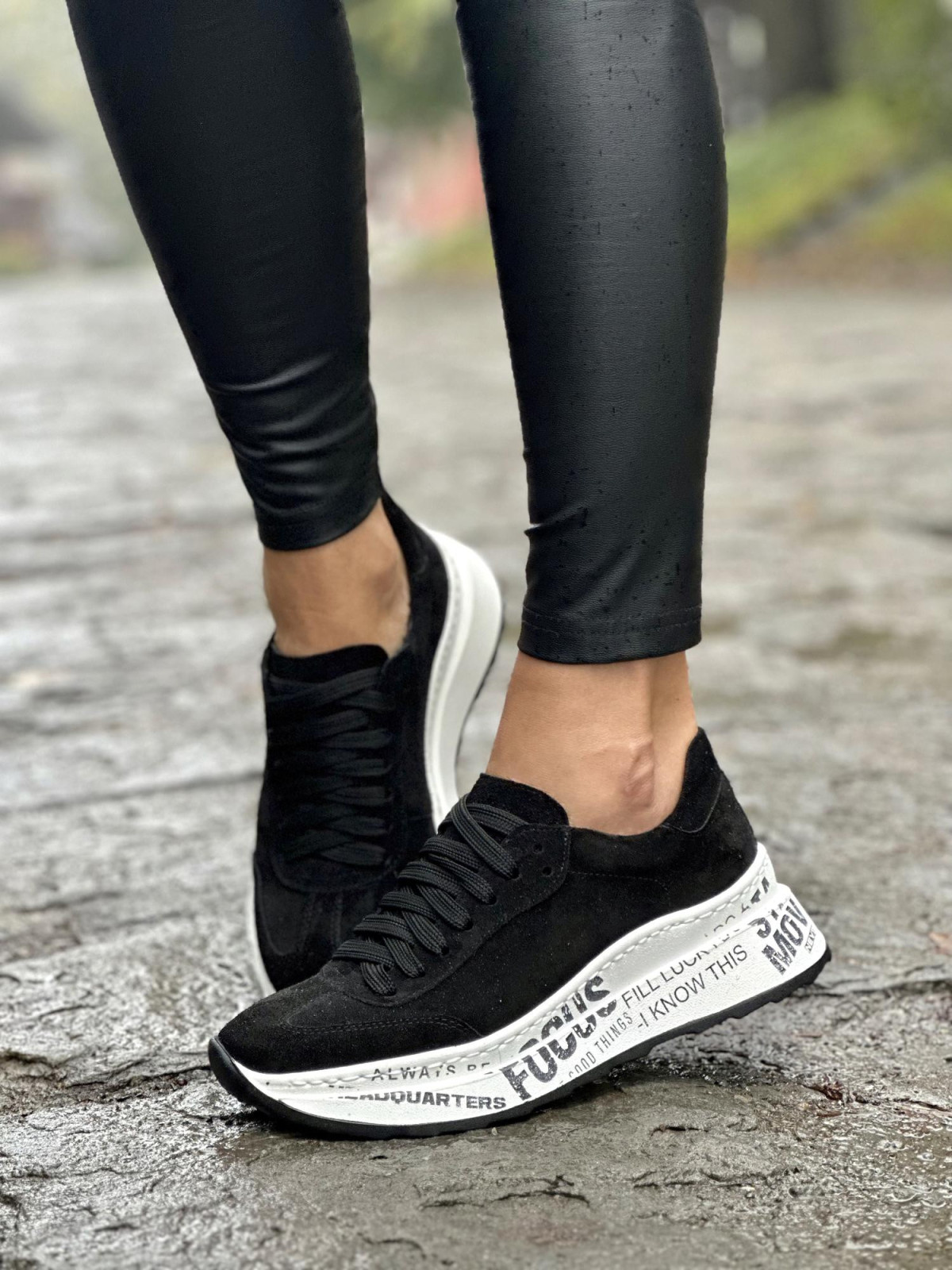 Sneakersy OLEKSY ze skóry naturalnej, Polskiej produkcji