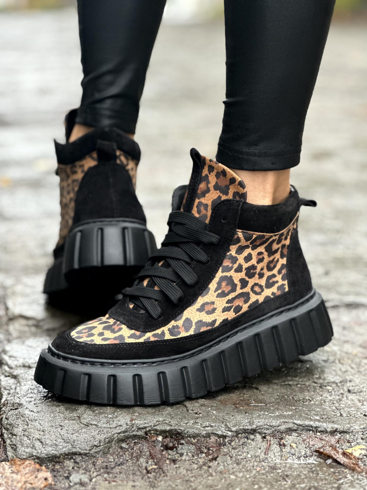 Sneakersy OLEKSY ze skóry naturalnej, Polskiej produkcji