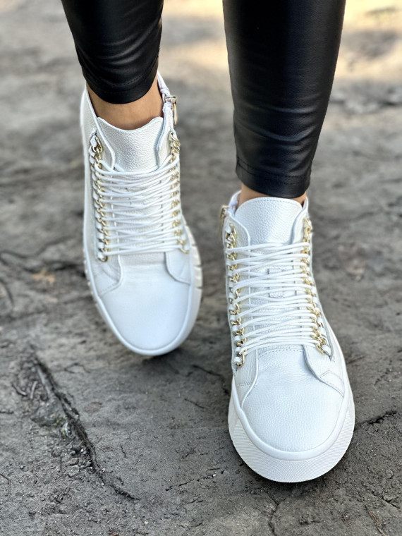 Sneakersy ze skóry OLEKSY, Polskiej produkcji