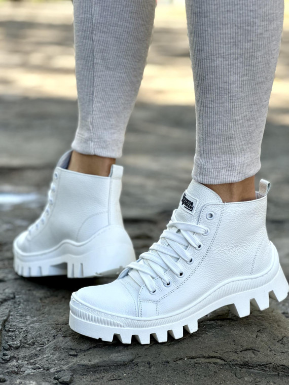 Trapery damskie skórzane OLEKSY Polskiej produkcji