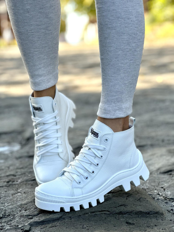 Trapery damskie skórzane OLEKSY Polskiej produkcji