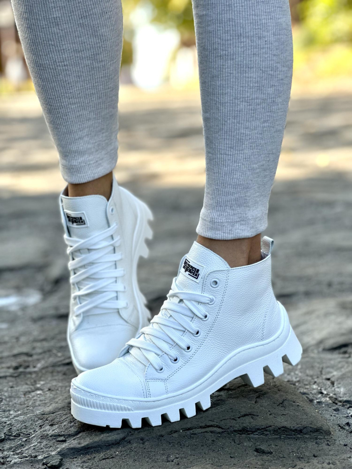 Trapery damskie skórzane OLEKSY Polskiej produkcji