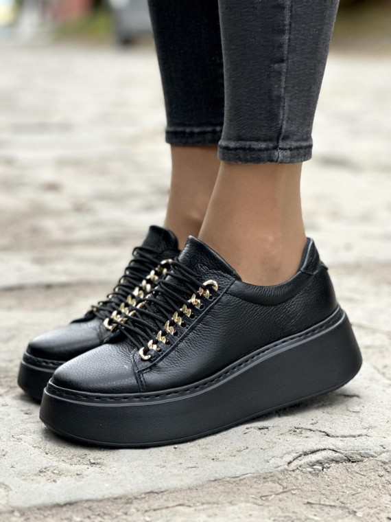 Eleganckie skórzane sneakersy OLEKSY Polskiej produkcji