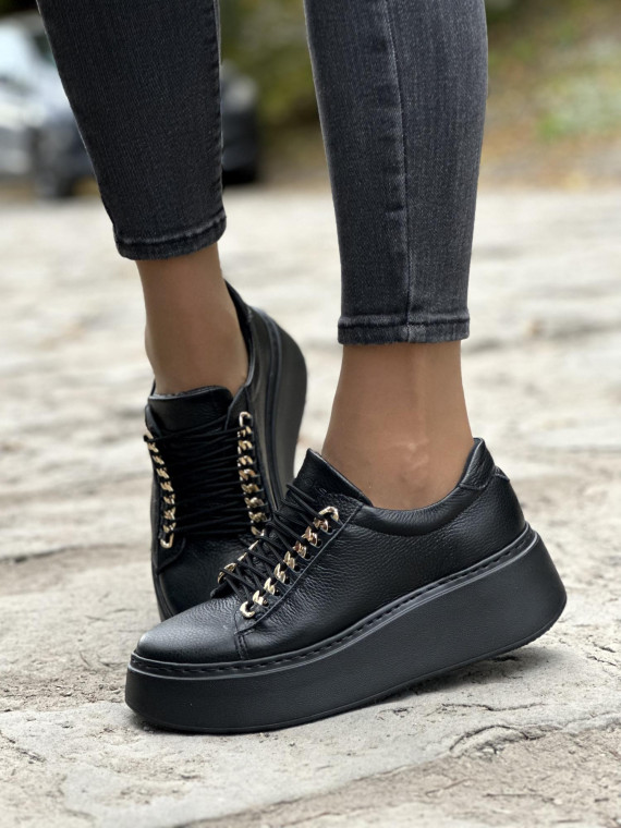 Eleganckie skórzane sneakersy OLEKSY Polskiej produkcji