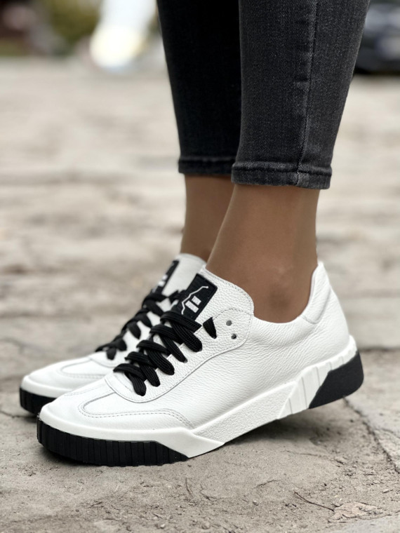 Wyjątkowe sneakersy OLEKSY ze skóry naturalnej Polskiej produkcji